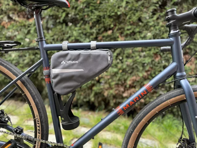 Vaude Triangle Bag - sur vélo