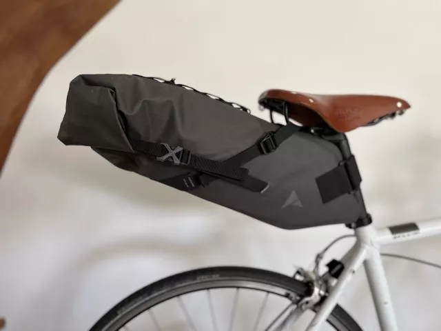 Sacoche roue avant vélo Vaude Aqua Front noire (lot de 2)