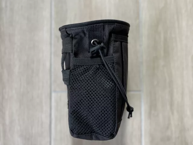 Food pouch sacoche porte-bidon noire