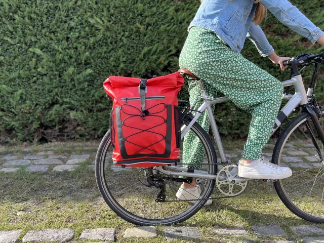 Sacoche de vélo extensible Raleigh avec sangle de transport