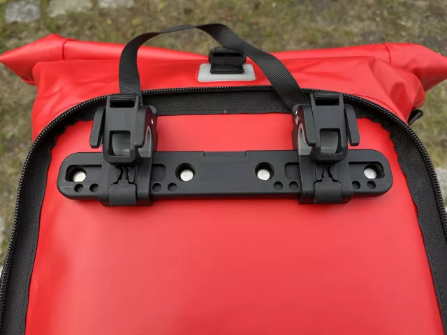 Bagagerie, Sacoche porte-bagage velotaf, Sac à dos vélo Elviros : Elviros -  sacoche vélo 3 en 1 imperméable (v1, rouge)