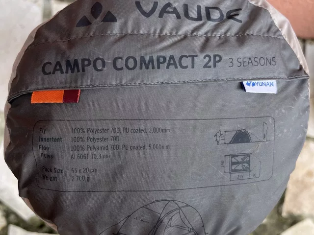 Vaude Campo Compact 2P