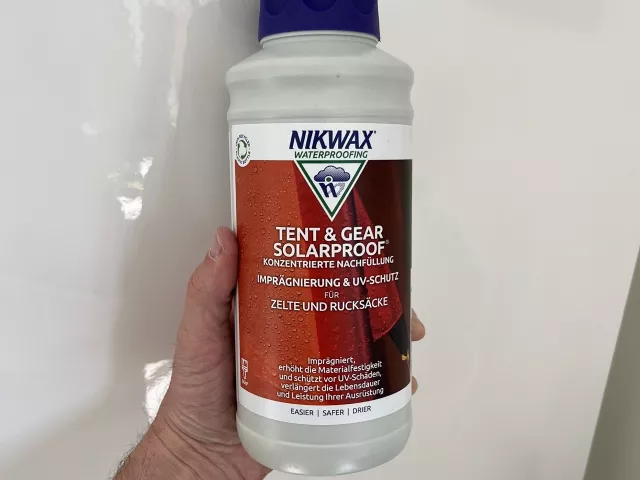 Nikwax Solarproof imperméabilisant tente