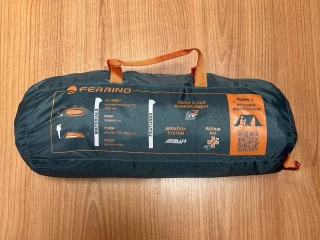 Ferrino Sling 1 tente ultralegère bikepacking