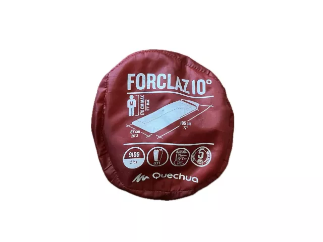 Forclaz 10 sac de couchage d'occasion, coloris rouge